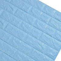 Miếng Xốp Dán Tường Giả Gạch 3D- Trang Trí Nhà Cửa, Phòng Học, Nhà Hàng , Chống Thấm, Ẩm Mốc -Lớp Dán Siêu Chắc - Hàng Chính Hãng MINIIN70 x 77cm - Combo 10 tấm - XANH NGỌC