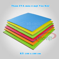 Miếng xốp lót sàn 2 mặt EVA 100x100cm Vân Khế S015NB1