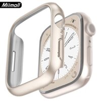 【Miimall Ốp Bảo Vệ Apple Watch Series 8】Ốp Apple Watch Series 8 7 45mm 41mm Series 6 SE 5 4 40mm 44mm Máy Tính PC Cứng
