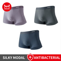 Miiow 3 Cái Cotton Hip Raise Man Quần Lót Boxer MW882