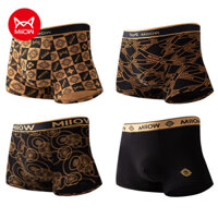 Miiow 4 Quần Lót Nam Hip Raise Man Boxer MW881