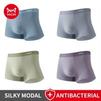 Miiow Mới Cotton Nam Quần Lót Nam Boxer Quần Lót Nam Thoáng Khí Quần Lót Nam Quần Lót Bxoers