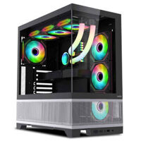 MIK Lumine Black – 4FA – Mid Tower Case