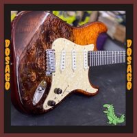 Mika guitar - Mặt nạ - pickguard đàn guitar điện cho cổ nhạc, đàn điện sss màu trắng ngà