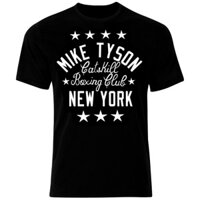 Mike Tyson Catskill New York Muscle Boxing Áo sơ mi Cotton tay ngắn
