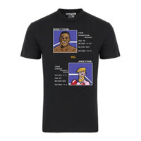 Mike Tyson Punch Out Jake Paul Tale Of Tape Retro Graphic Tee Áo Sơ Mi