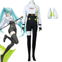 Miku Hatsune Miku Cos Trang Phục Hatsune Racing Suit Cos Game Royal House Suit C Suit Vocaloid HYG
