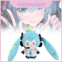 Miku Hatsune Sưu Tập Sang Trọng Móc Khóa Búp Bê Xanh Lông Ngắn Anime Động Vật Người Hâm Mộ Làm Quà Tặng