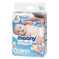 mila Bỉm Moony 💝FREESHIP💝 Moony Nội Địa Nhật Chính Hãng Cộng Miếng Dán/Quần Đủ Size NB96/S90/M68/L58/L50/XL44