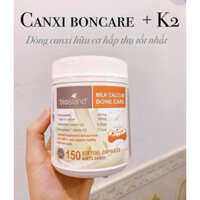 MILK CANXI BONE CARE BIOISLAND - CANXI SỮA DẠNG VIÊN NANG