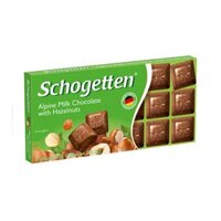 Milk Chocolate With Hazelnuts Schogetten 100G