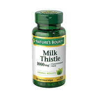 Milk Thistle 1000mg Nature's Bounty, hỗ trợ điều trị các bệnh liên quan đến rối loạn chức năng gan