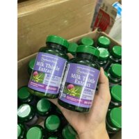 MILK THISTLE 1000MG THẢI ĐỘC GAN , BỔ GAN . HỘP 180 viên