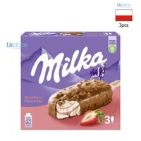 Milka Strawberry Cheesecake ice cream
