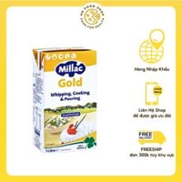 Millac Gold Kem Sữa Whipping Cream 1L 35% ( DATE 14/07/2025 )