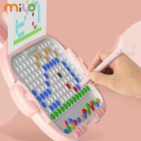 Milo Bảng vẽ từ tính bút xếp hình màu bàn cờ đồ chơi trẻ em vẽ tranh graffiti trẻ em có thể bị xóa