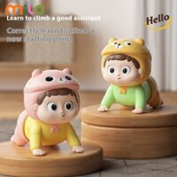 Milo Hướng dẫn bò điện cho bé thực hành tìm kiếm đồ chơi búp bê xếp hình
