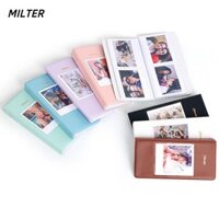 Milter Album ảnh 5 inch, Vé xem phim Máy ảnh tức thì Lưu trữ ảnh, Bộ sắp xếp thẻ dung lượng lớn 64 túi Sách sưu tập cho gia đình Fujifilm Instax W210 / W300 / W400
