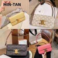 MIN-TAN Túi đeo vai MIN-TAN, Túi xách da Pu cổ điển, Túi Tote nữ thường ngày có hoa