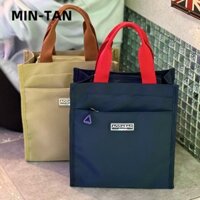 MIN-TAN Túi Xách Đa Năng Dung Tích Lớn Thời Trang Trường Học
