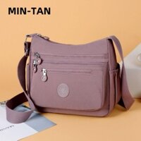 MIN-TAN Túi xách nhỏ MIN-TAN, Túi vải Nylon trọng lượng nhẹ, Túi Messenger bền phù hợp
