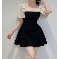 Mina BigStyle - Đầm Xòe Nơ Vai Bigsize Đi Làm Dạo Phố Đủ Size 45-80kg DA0191