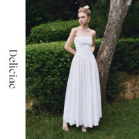 MINA DRESS - Đầm dài họa tiết thêu nổi