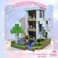 [Minecraft] 50 Khối Nam Châm, Đồ chơi lắp ghép Mô Hình Sáng Tạo Khối Xây Dựng từ tính