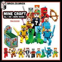 Minecraft Đồ chơi Lắp ráp Nhân vật Xếp Hình Khoa Học Mô hình Game Trí Tuệ Thông Minh TM-20330