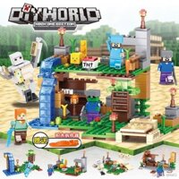 minecraft Đồ chơi xếp hình khối xây dựng ngôi nhà trên cây, quà tặng giáng sinh cho bé tra🧸HÀNG CÓ SẴN🐝