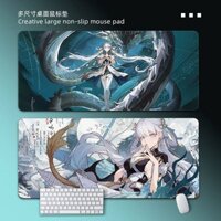 Mingchao Mouse Pad for Today's Day Oversized E-Sports Computer Desk Pad Boys Game Keyboard Pad Anime Mouse Pad 9dRa