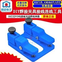Mingwu Điện Tử DIY Hàn Cố Định Kết Nối Công Cụ 3D In PCB Bảng Mạch Kẹp Dây Hàn Dụng Cụ Tiện Dụng