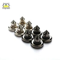 Mingxuan2 4 Bộ Loa Chân Đế Miếng Lót Đồng Loa Hộp Gai Nón Sàn Chân Móng Tay vn