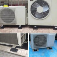 Mingxuan2 4 Gói Đệm Điều Hòa Không Khí Gắn Cao Su Chống Sốc Chống Cách Ly Miếng Lót vn