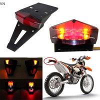 Mingxuan2 Đuôi Xe Máy Phía Sau Fender LED Phanh Dừng Đèn Cho CRF KTM EXC WRF 250 400 450 vn