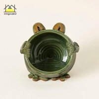 Mingxuan2 Giá đỡ điện thoại hình con ếch Nhựa sáng tạo Bộ khuếch đại âm thanh di động Giá đỡ điện thoại Loa giữ điện thoại độc đáo Giá đỡ điện thoại Hỗ trợ bàn làm việc vn