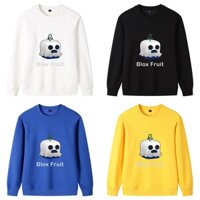 Mingyuan Ghost Fruit Blox Fruit Children's Kids Clothing Spring Korean Version Boys Long-Sleeved Sweatshirt Girls' Baseshirt Cartoon Tops Hoodie Jacket