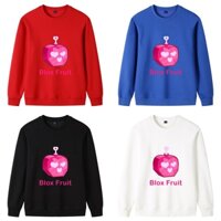 Mingyuan Love Fruit Blox Fruit Children's Kids Clothing Spring Korean Version Boys Long-Sleeved Sweatshirt Girls' Baseshirt Cartoon Tops Hoodie Jacket