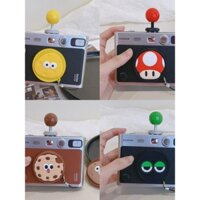 Minh họa nhiều màu Thích hợp cho Fujifilm Instax Mini Evo có nắp ống kính silicon Bảo vệ Camera Phim hoạt hình