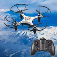 Mini 2.4G RC Máy Bay Trực Thăng Điều Khiển Từ Xa Drone Bốn Trục Máy Bay Con Quay Hồi Chuyển Chế Độ Không Đầu N