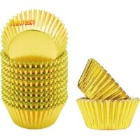 Mini 500 Chiếc Giấy Bạc Cupcake Lót Để Nướng Bánh Cốc Dày & Chắc Chắn, Chống Dầu, Giấy Lót Muffin