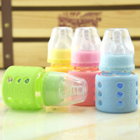 Mini 6080ml Nước Uống Chống Sốc 3914 Nước Trái Cây Nhỏ Bình Sữa Cho Bé Sơ Sinh Thủy Tinh Cho Bé