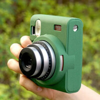 Mini 90 Vỏ Máy Ảnh Silicon Mềm Bảo Vệ Túi Máy Ảnh Cho Fujifilm Instax MINI 90 Camera Đen Xanh Trắng Cam