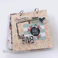 Mini album scrapbook