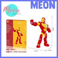 Mini Block | Đồ chơi xếp lego | - iron man avenger -  Size XL (2100 pcs )