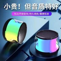 Mini bluetooth speaker powerful bass mini bluetooth speaker Bluetooth speaker Influencer Trong Suốt Nhiều Màu Sắc Âm Thanh Bluetooth Nhà Loa Siêu Trầm Ngoài Trời Âm Lượng Lớn Mini Bluetooth Loa Nhỏ