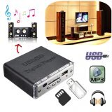 Mini Car Motocycle Stereo 12 V USB / SD Player MP3 với điều khiển từ xa