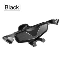 Mini car phone holder Gravity linkage mounting bracket Car air outlet exhaust clip 360 ° rotating telescopic non-magnetic telephone stand