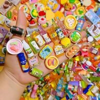 Mini Chai Mô Phỏng Siêu Thị Thu Nhỏ Cửa Hàng Tiện Lợi Thực Phẩm Kẹo Đồ Chơi Đồ Chơi Mini diy Vỏ Điện Thoại Phụ Kiện