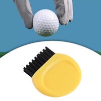 Mini Club Brush Outdoor Exercise for Irons Balls Shoes Golf Accessories - Yellow